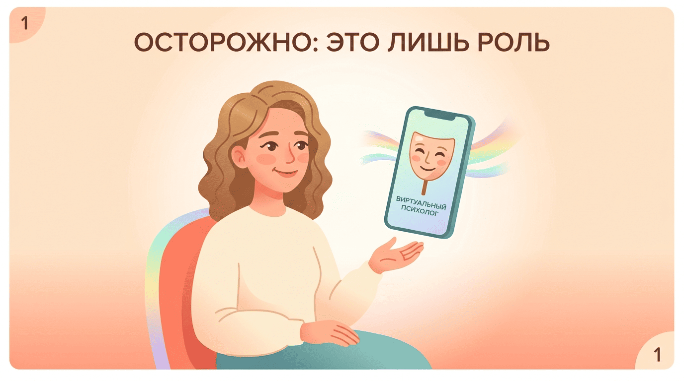 Мия предупреждает: персонаж-психолог на character.ai — это отыгранная роль, а не живой специалист